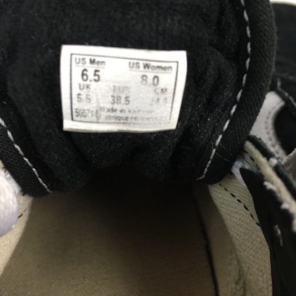 VANS OLD SKOOL CLASSIC SKATE SNEAKER BLACK UNISEX - Picture 8 of 8